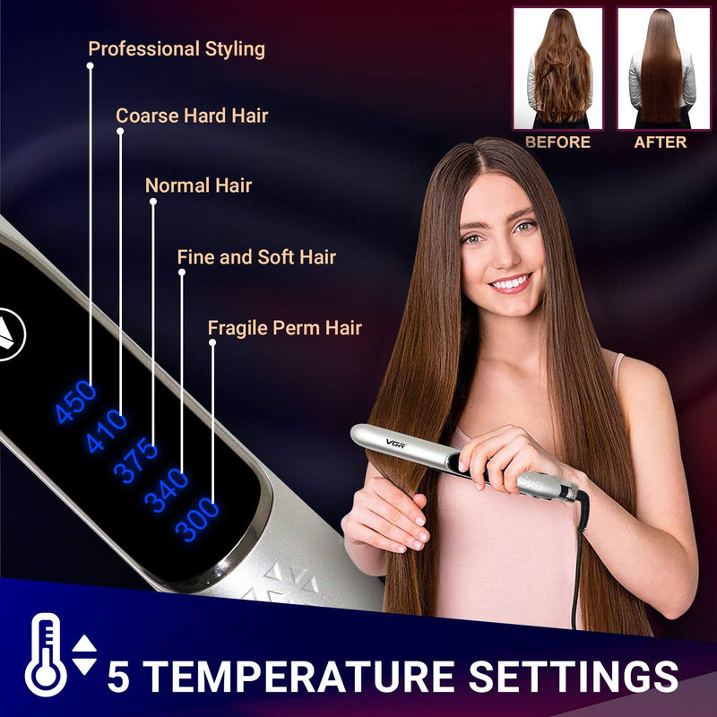 VGR Hair Straightener For Women V509