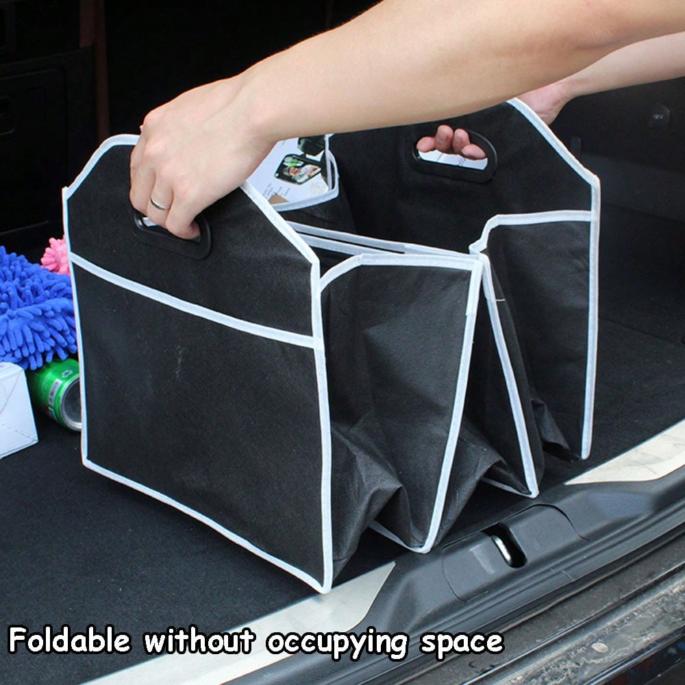 Car Organiser Folding Box Storage Picnic Basket Organizer