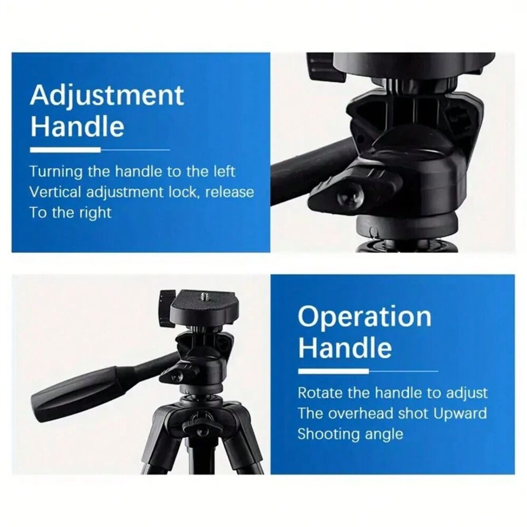 NeePho Extendable Tripod Stand Selfie Stick Multifunction Tripod 380A