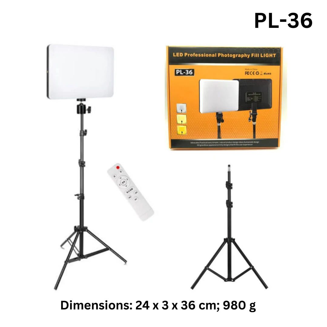 Square Ring Light Panel
Photo Shoot LED with 2.1 Meter Tripod