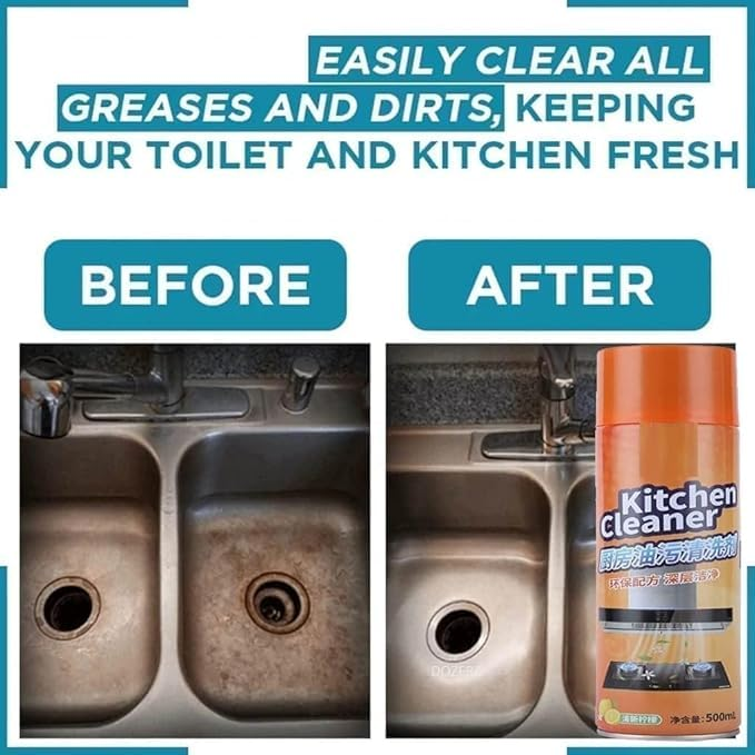 Kitchen Foam Grease Oil Cleaner