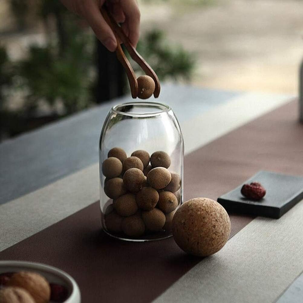 800ml Glass Storage Jar with Bamboo Lid