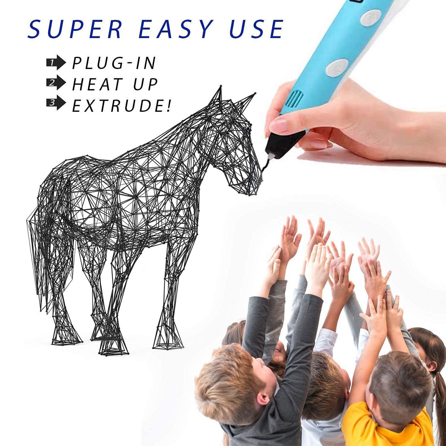 3D Pen Set ‚Creative 3D Printer Pen with PLA Filament