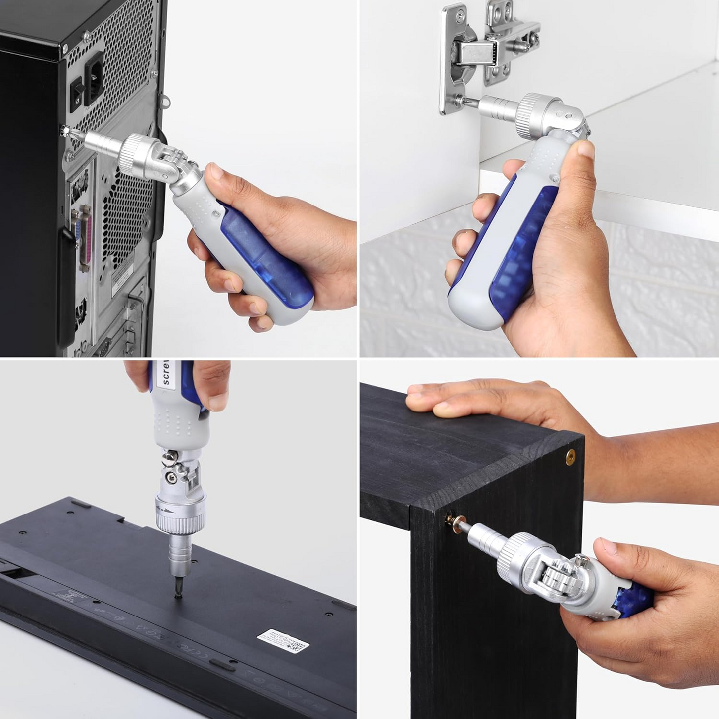 15 in 1 Magnetic Ratchet Screwdriver Set โ Multi-Angle Adjustable Tool Kit for DIY Repairs