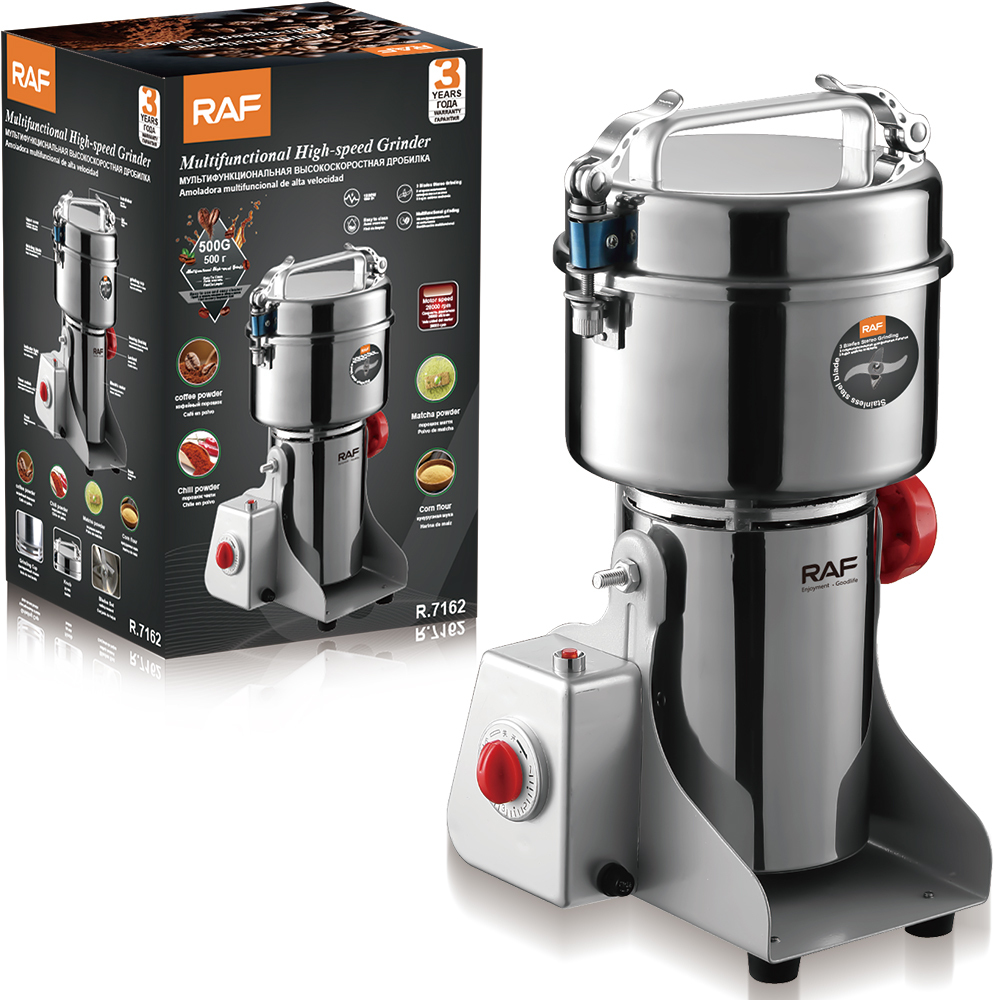 RAF 500g Grain & Coffee Electric Grinder 1800W R7162