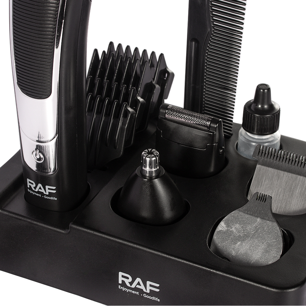 RAF 13-in-1 Grooming Kit & Electric Hair Clipper | Rechargeable Nose Hair Trimmer for Men  R4202
