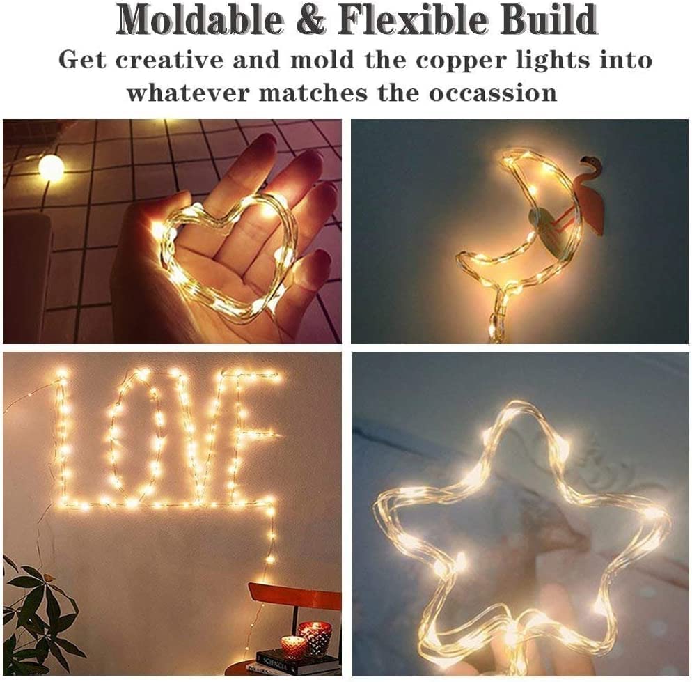 500 LED Fairy Copper String Lights 50 Meter Waterproof Multicolors Light Christmas