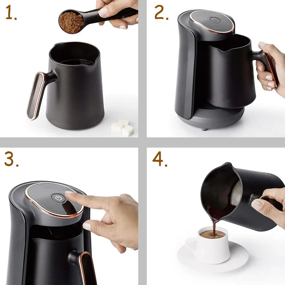 RAF Turkish coffee mahine pot 600w R103