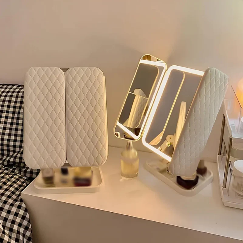 Smart LED Makeup Mirror Foldaway