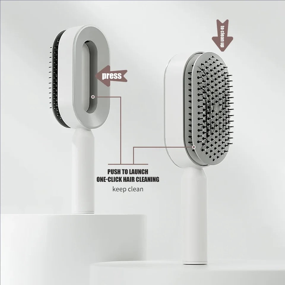 Self Cleaning Hair Brush
