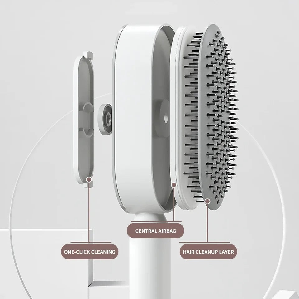 Self Cleaning Hair Brush