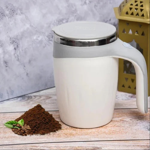 Coffe Automatic Self Stirring Magnetic Mug Stainless Steel Thermal Cup 380 Ml / XY-221