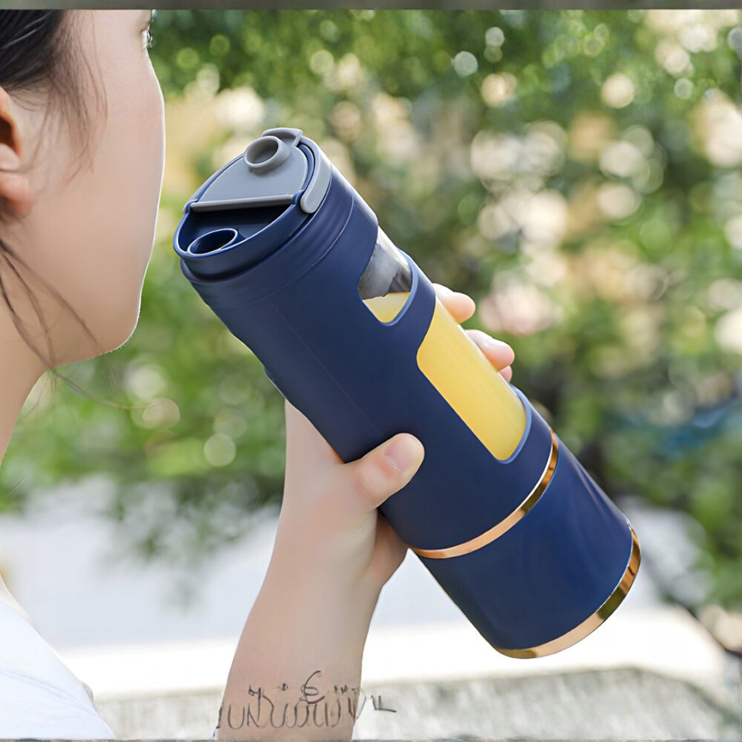 Portable Blender with Digital Display Smoothie Juicer Cup