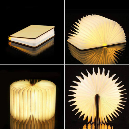 Foldable Book Led Lamp
