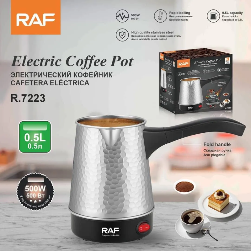 RAF Turkish Coffee Maker 500W R7223