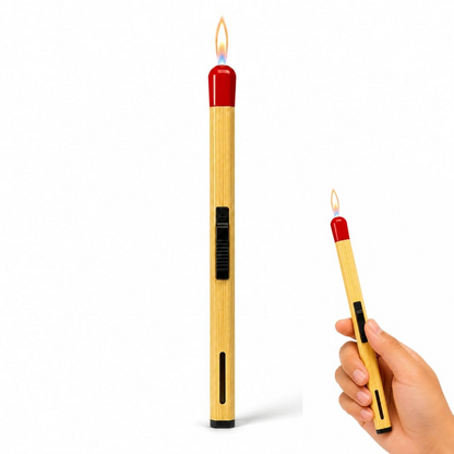 Match Stick Shaped Butane Lighter with Long Handle |