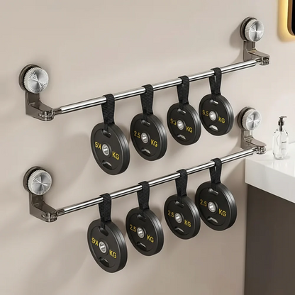 Rotating Retractable Suction Hook Bathroom Hanger Organiser