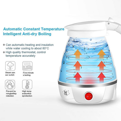 Silicon Foldable Travel Kettle