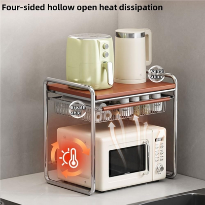 Microwave Stand Kitchen Organizer