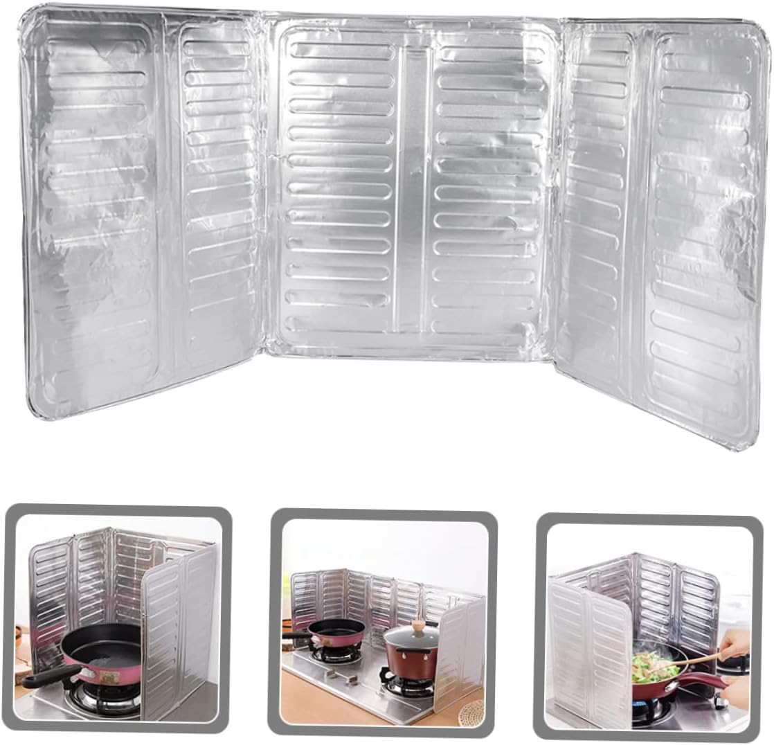 Cooktop Oil Splash Guard Stove Top Griddle Accessory Kitchen Protective