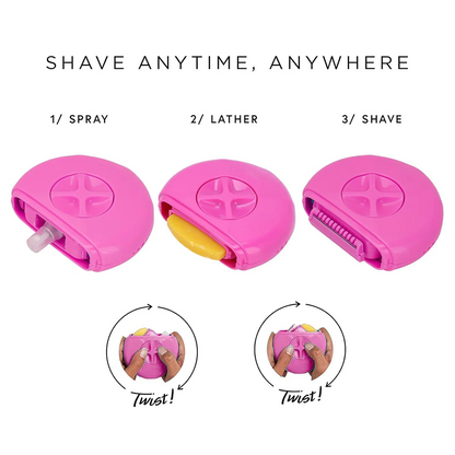 4 in 1 Women’s Electric Razor & Epilator – Manual Body Hair Trimmer
