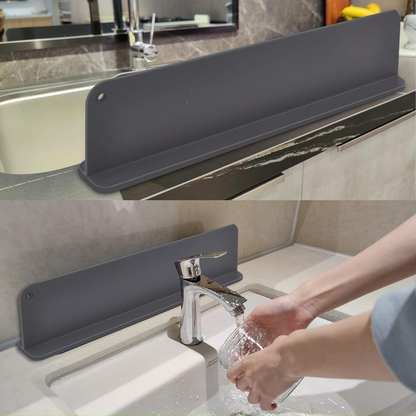 SILICONE SINK SPLASH SUCTION GUARD