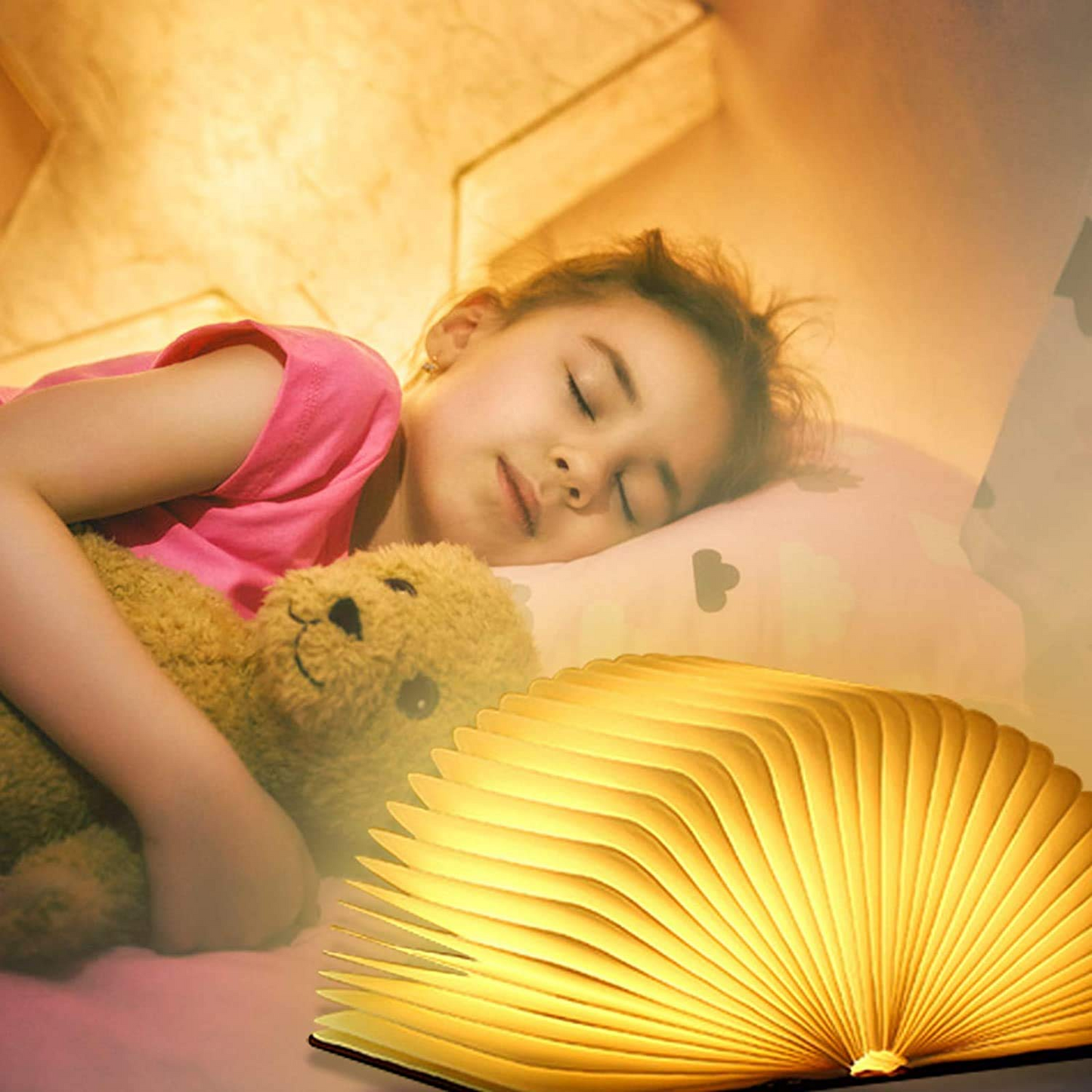 Foldable Book Led Lamp