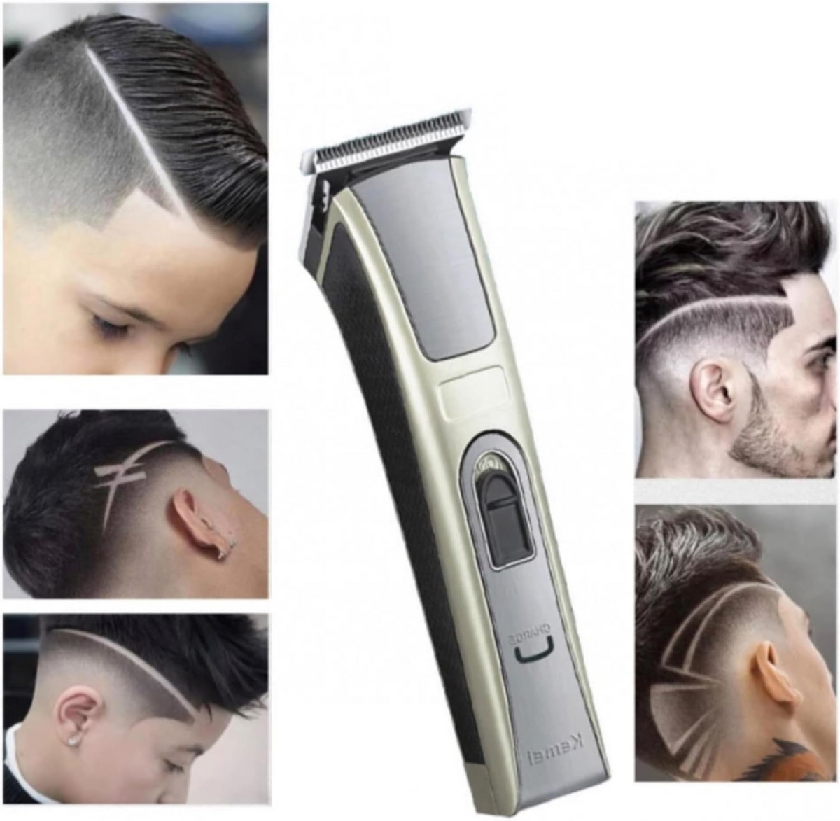 Kemei KM-5017 Professional Hair Trimmer – 4 Length Settings