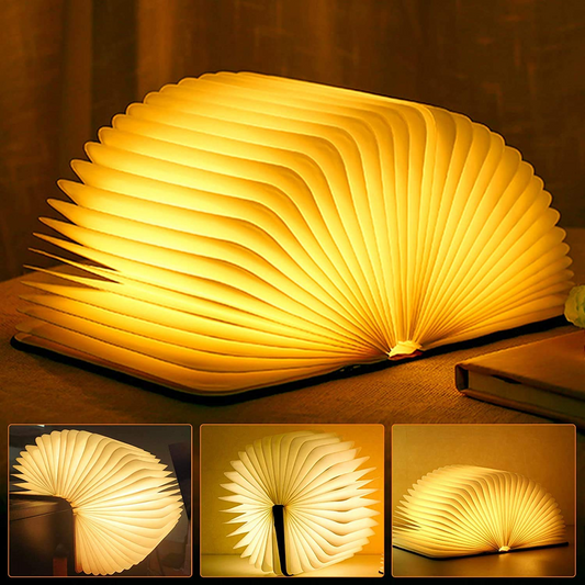 Foldable Book Led Lamp