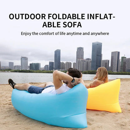 Waterproof Outdoor Portable Inflatable Sofa Fast Installation