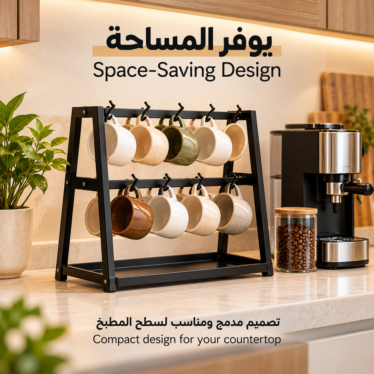 Multifunctional Coffee Bar Organizer