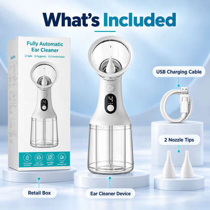 Electric Automatic ear wax removal kit