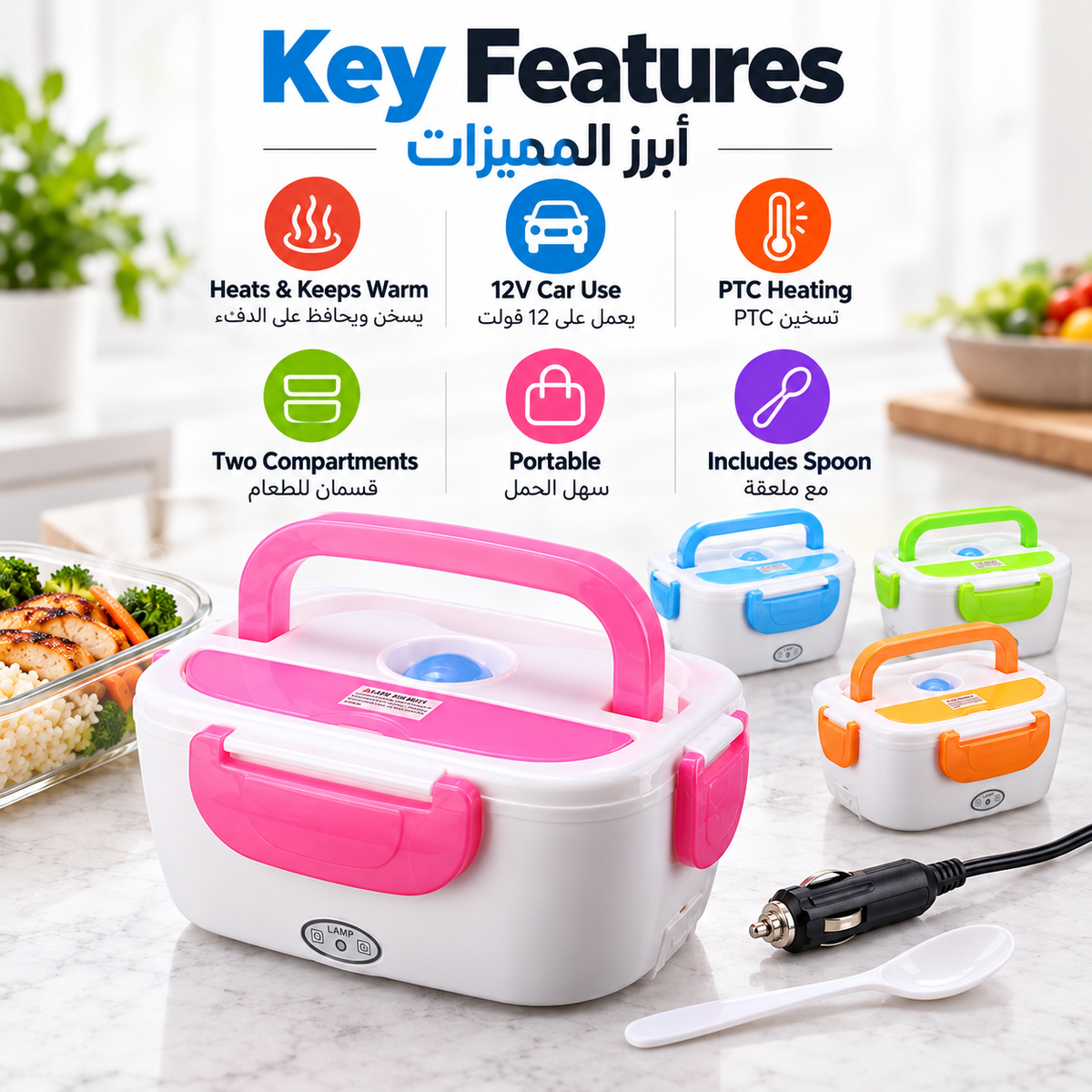 Portable Electric Lunch Box