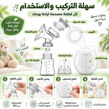 SMART AUTOMATIC DOUBLE BREAST PUMP RH228