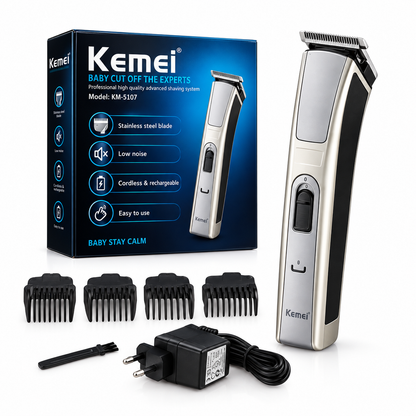 Kemei KM-5017 Professional Hair Trimmer – 4 Length Settings