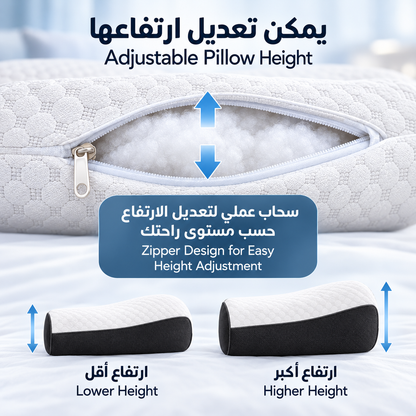 Ergonomic Contour Neck Pillow