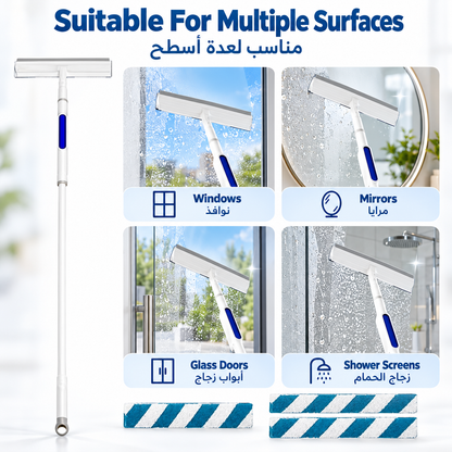 Double-Sided Spray Window Cleaner