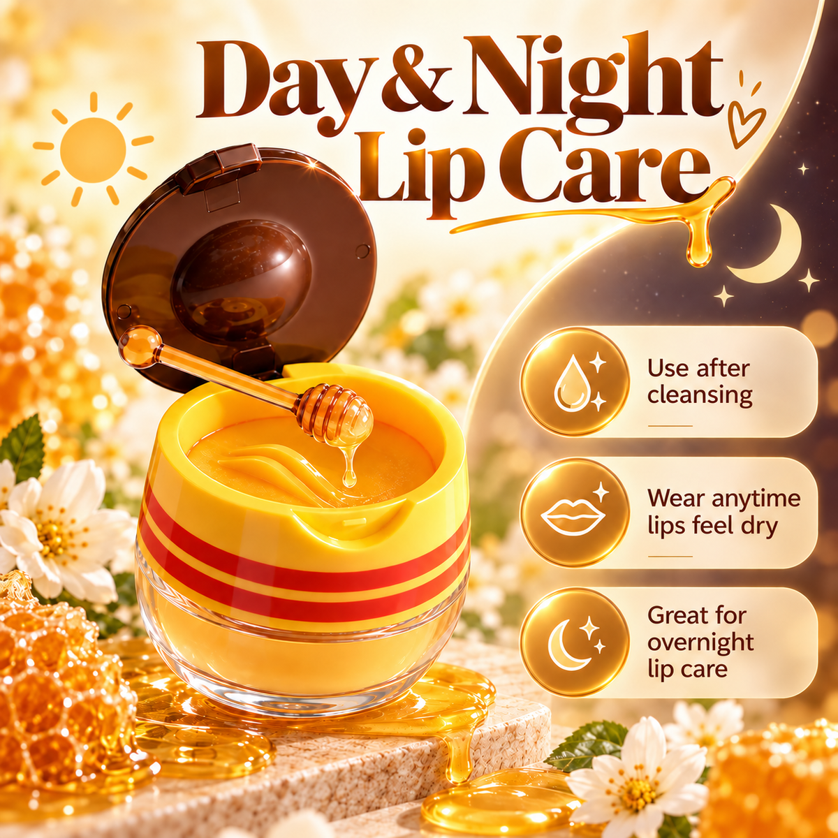 Honey Lip Mask – Moisturizing Care for Soft, Smooth Lips | 5.5g