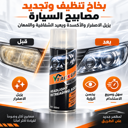Headlight Cleaner & Polish Spray 450 ML