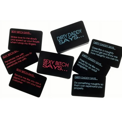 Bedroom Commands - Couples Card Game - 18+ Only