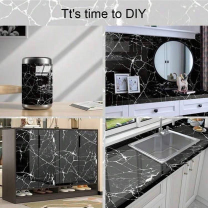 Luxury Marble Self-Adhesive PVC Wallpaper Roll 5 Meter