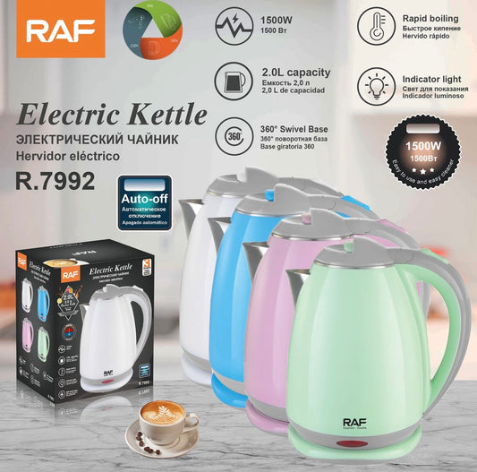 Raf Electric Kettle 4 Colors 2L R7992