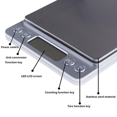 Superior mini digital scale for gold. jewelery
