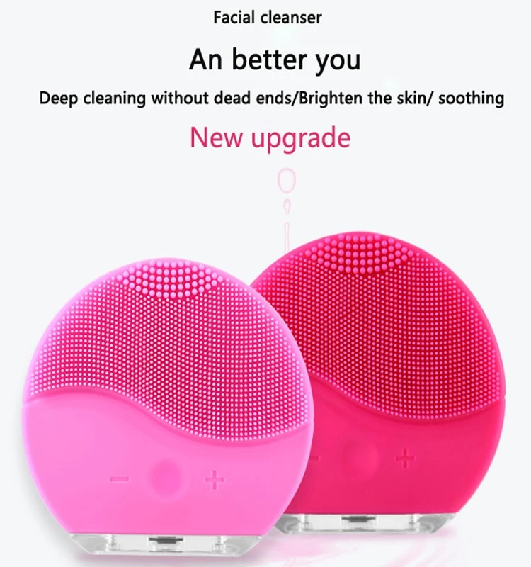 Electric Face Cleansing Brush & Vibration Massager