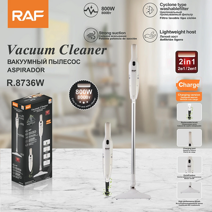 RAF 2-in-1 Cordless Vacuum Cleaner R8736W