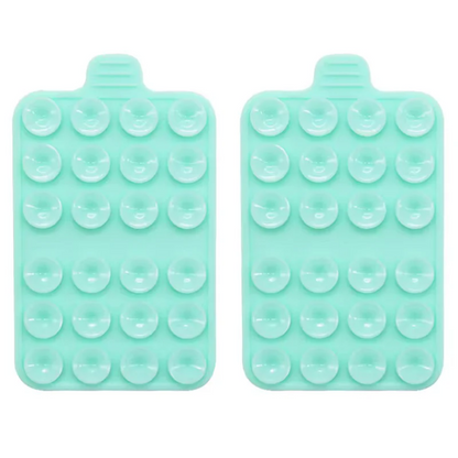Suction Phone Case Mount, Sillicon Adhesive Phone