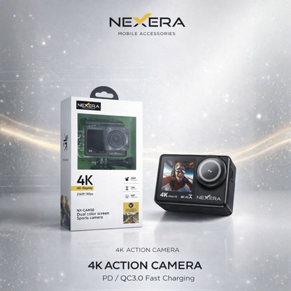 NEXERA 4k Sports Action Camera NX-CAM02