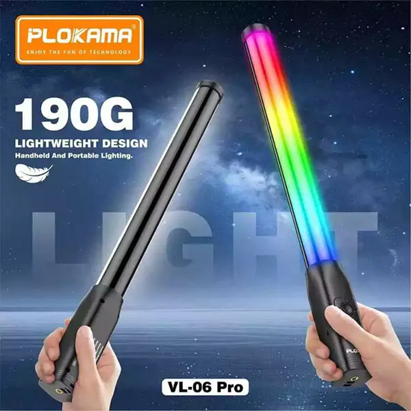 Plokama RGB Stick Lamp Light VL-06 Pro