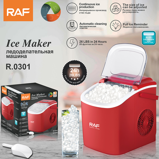 RAF Ice Maker Machine Automatic Cleaning R0301
