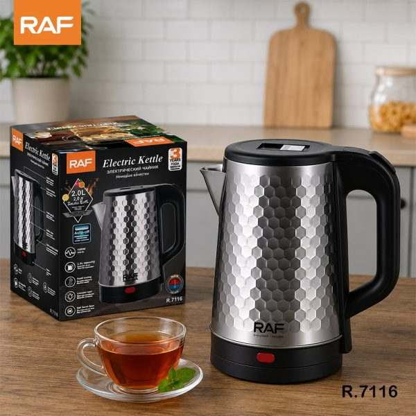 RAF Electric Kettle 2.0L  – 1500W R7116